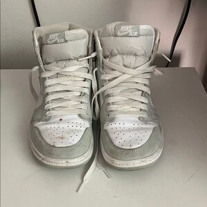 Nike Air White and Seafoam High-Tops